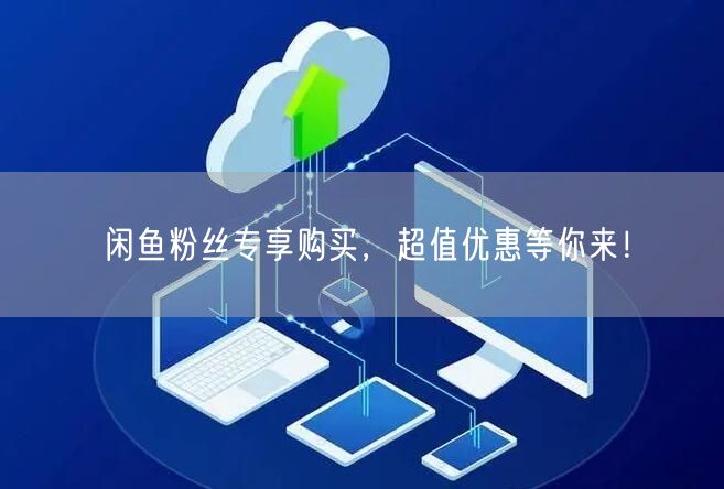 闲鱼粉丝专享购买,超值优惠等你来!