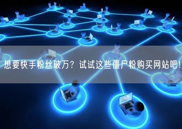 想要快手粉丝破万?试试这些僵尸粉购买网站吧!